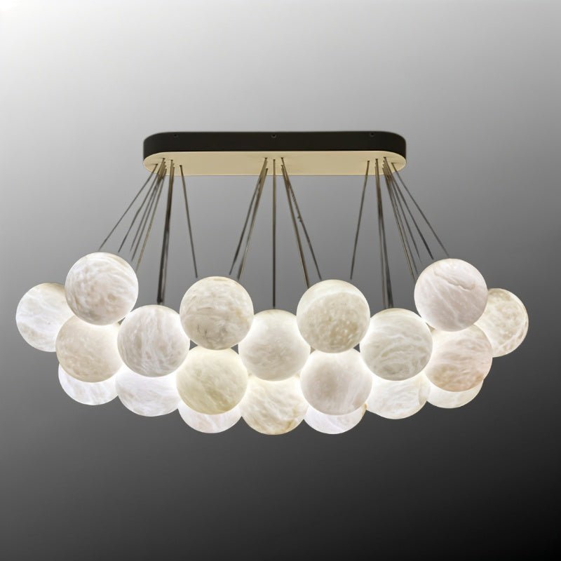 Cantus Alabaster Chandelier - Nuvé