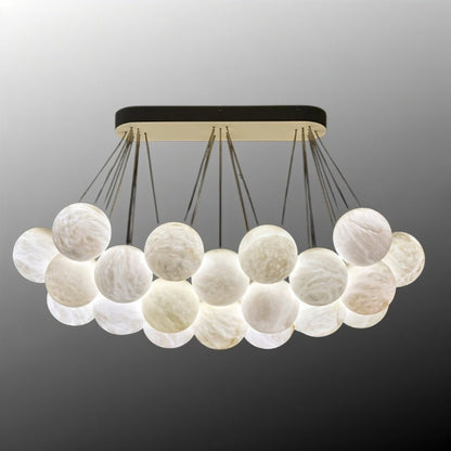 Cantus Alabaster Chandelier - Nuvé