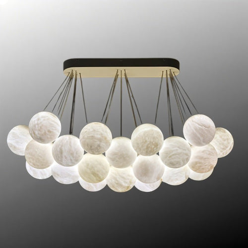 Cantus Alabaster Chandelier - Nuvé