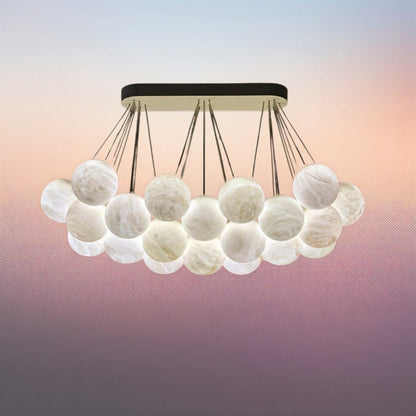 Cantus Alabaster Chandelier - Nuvé