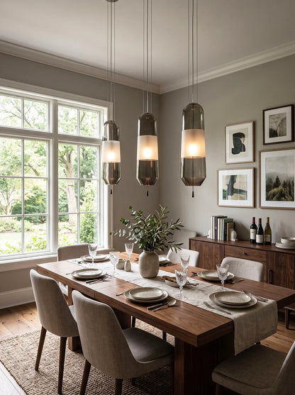Capsule Glass Pendant Lamp
