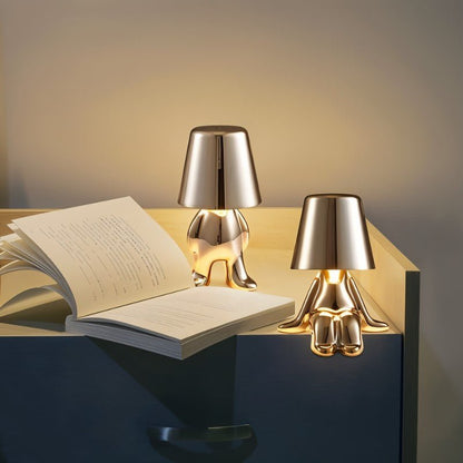 Carine Table Lamp by Residence Supply featuring a sleek modern design with a white fabric shade and wooden base.