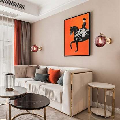 Carissa Wall Lamp by Residence Supply featuring a modern design with a sleek metal finish and a wall-mounted light fixture.