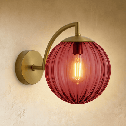 Carissa Wall Lamp by Residence Supply featuring a sleek modern design with a metal arm and fabric shade for stylish ambient lighting.