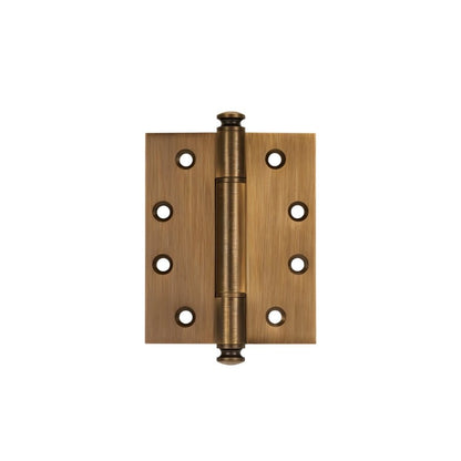 Antique Carvin door hinge from Residence Supply, featuring intricate metalwork and a classic design for home door hardware.