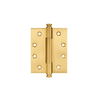 Polished Carvin door hinge from Residence Supply, home hardware for sturdy door installation and smooth opening.