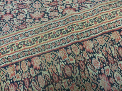 4' X7' Antique Handmade Turkish Wool Kilim Soumak Flat Weave Rug Tribal Organic - Nuvé
