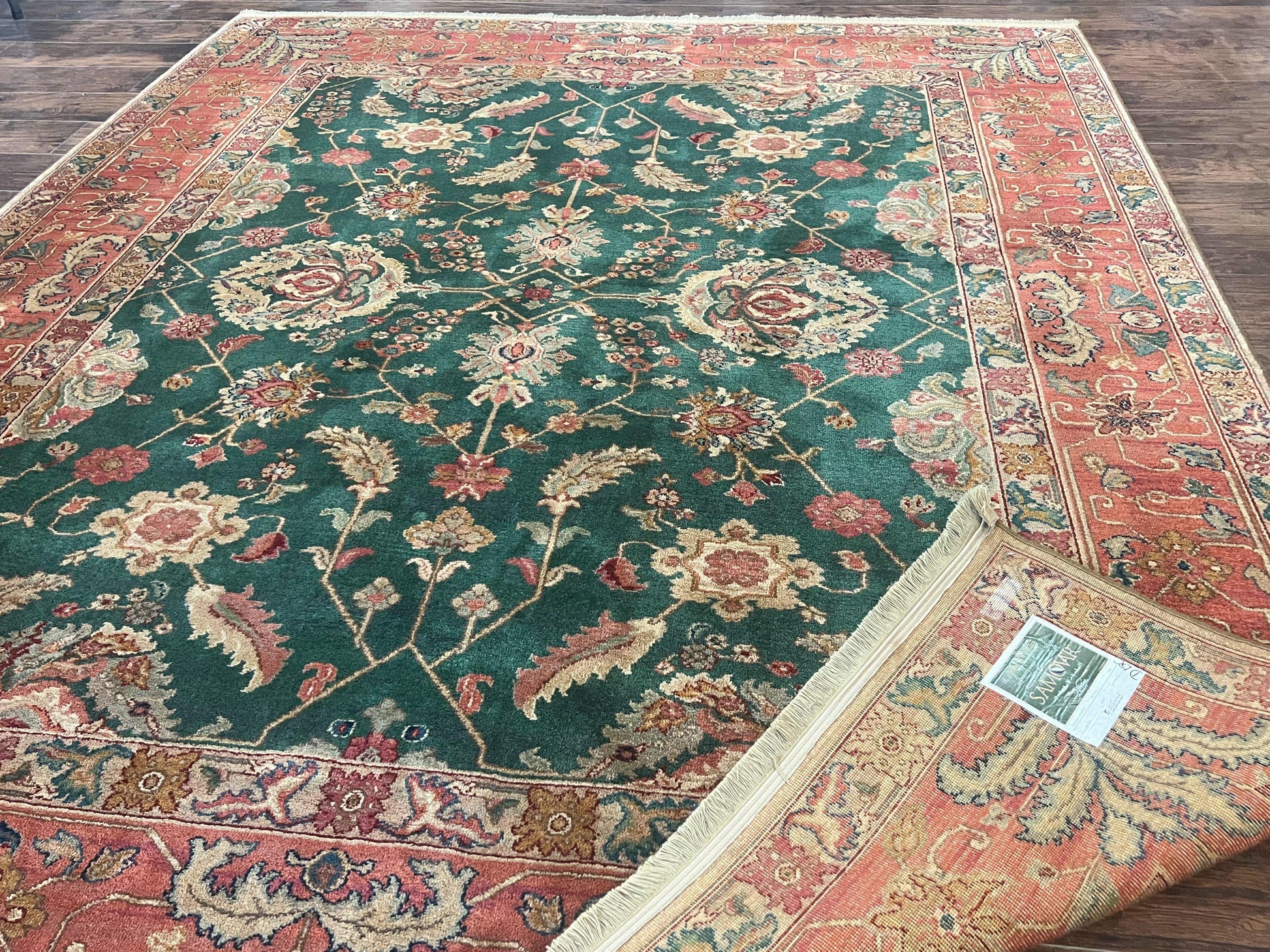Karastan Rug 8.8 x 10 Samovar Teawash Agra #900-905, Vintage Wool Karastan Area Rug - Nuvé