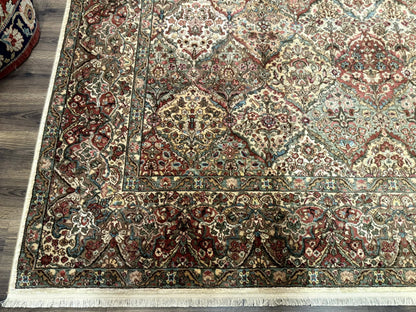 10x14 Karastan Empress Kirman Rug #700/719, Vintage Wool Discontinued Karastan - Nuvé