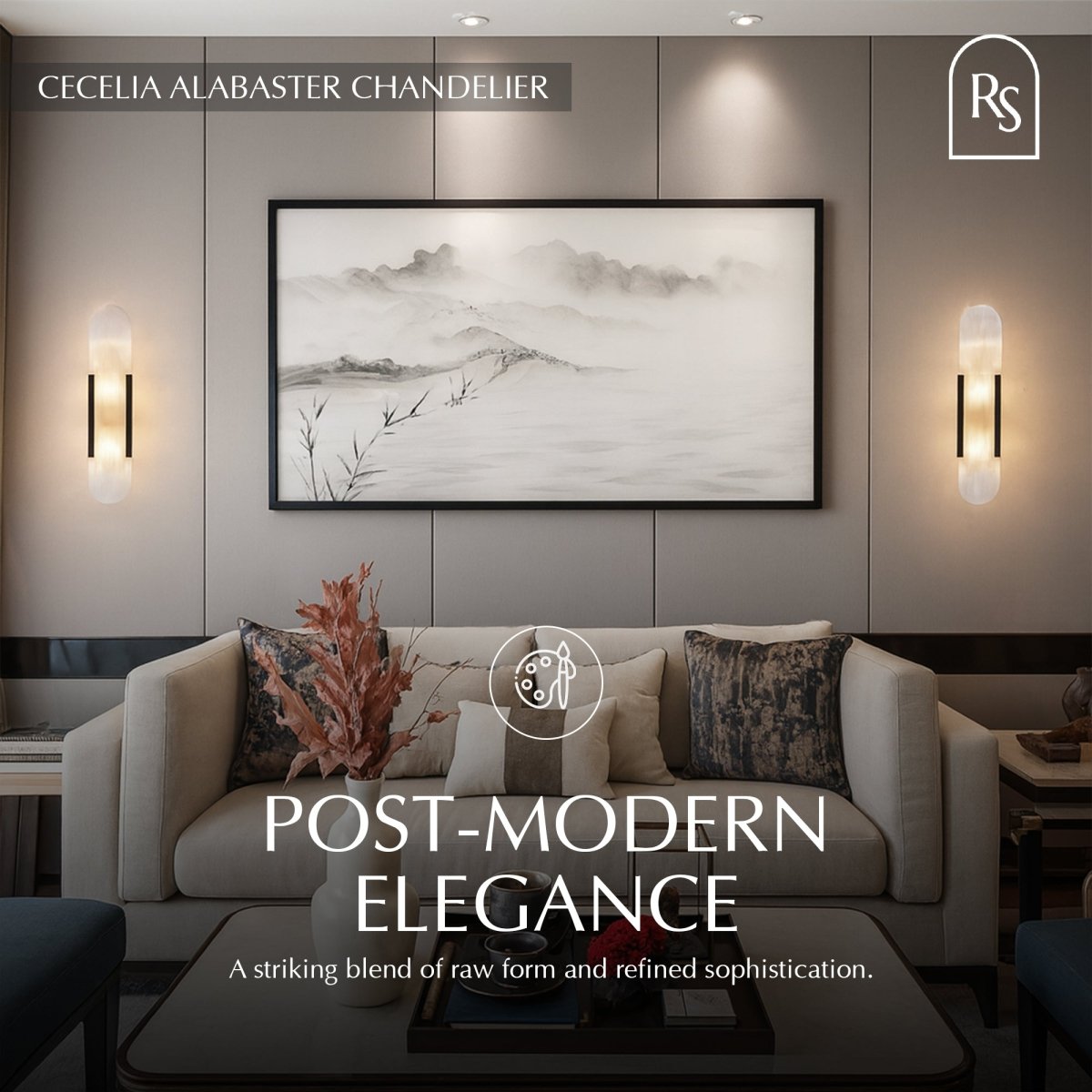 Cecelia Alabaster Wall Lamp
