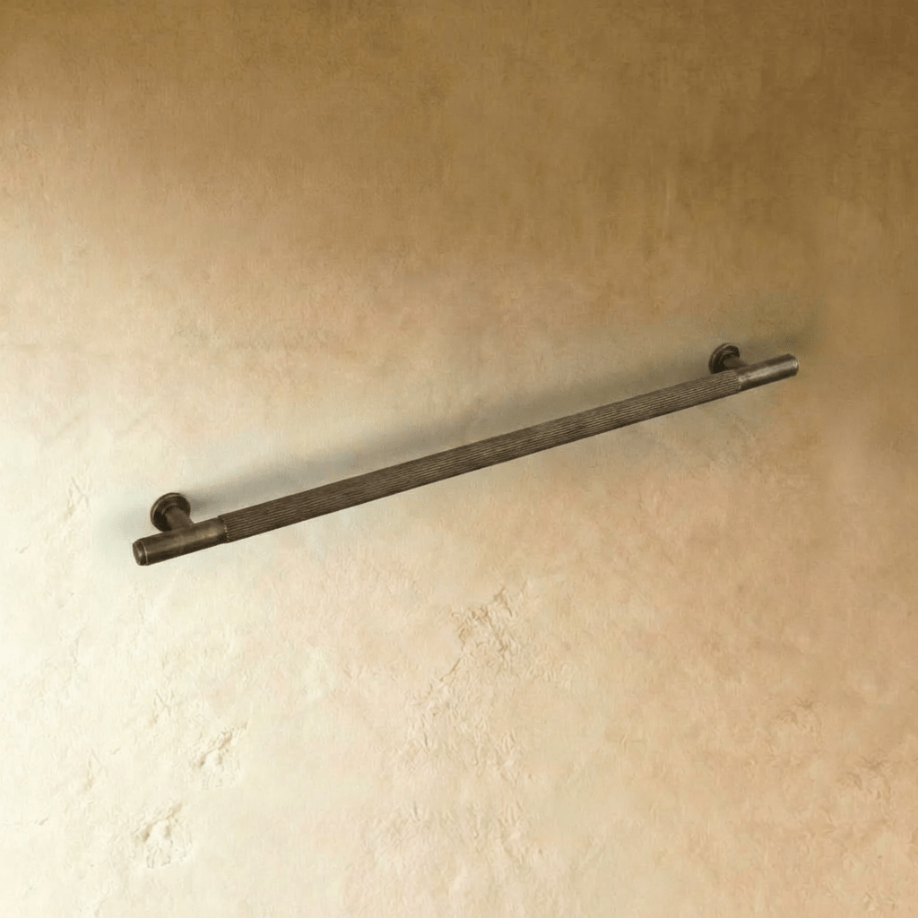 Residence Supply Cepo knob and pull bar set for cabinets, featuring sleek metal hardware for modern home and garden decor.