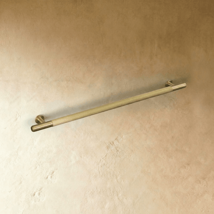 Residence Supply Cepo knob and pull bar for cabinet hardware in a modern silver finish, ideal for kitchen or furniture cabinets.