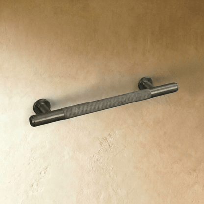 Residence Supply Cepo knob and pull bar for cabinets, showcasing modern hardware design in a close-up shot.
