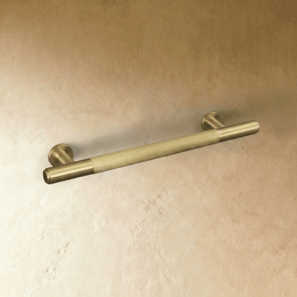 Residence Supply Cepo knob and pull bar for cabinets, showcasing polished metal hardware for kitchen or furniture doors.