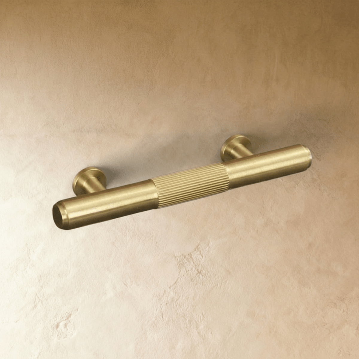Residence Supply Cepo knob and pull bar for cabinet hardware, showcasing sleek brass finish and modern design for kitchen or furniture.