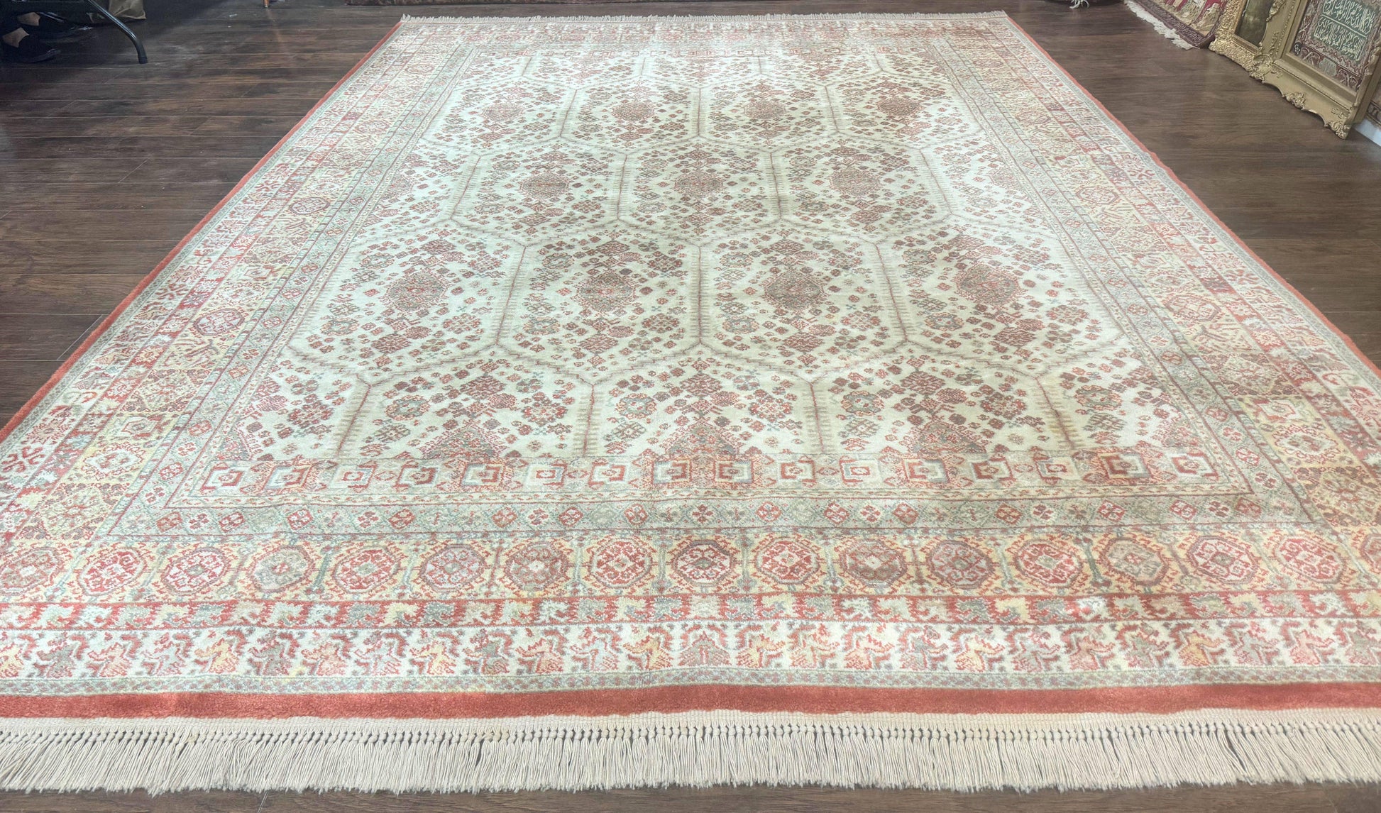 Karastan Rug 8.8 x 12 Marble Agra #725, Vintage Wool Pile Karastan Rug, Original 700 Series, Discontinued Rare Karastan Carpet - Nuvé