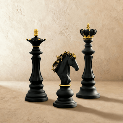 Residence Supply chess figurine sculpture, decorative home and garden chess piece, detailed and artistic design for display.