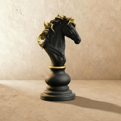 Residence Supply chess figurine sculpture, decorative chess piece for home and garden decor, detailed and stylish.