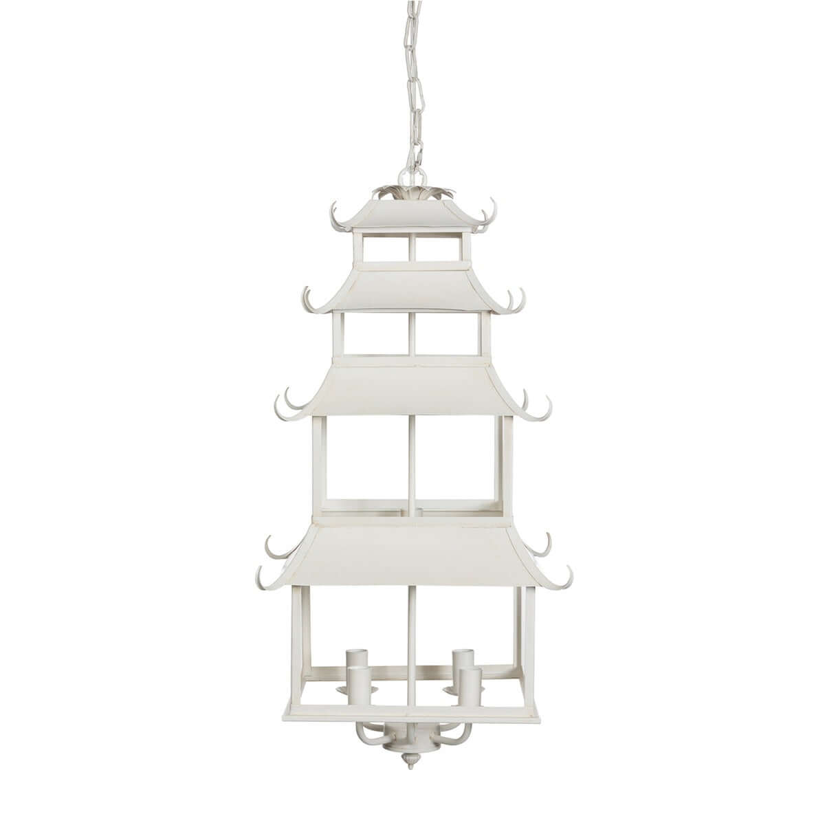 Chinoiserie Peace Pagoda Chandelier - Nuvé