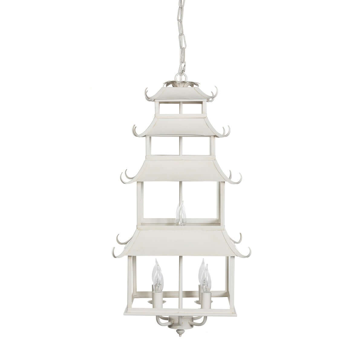 Chinoiserie Peace Pagoda Chandelier - Nuvé
