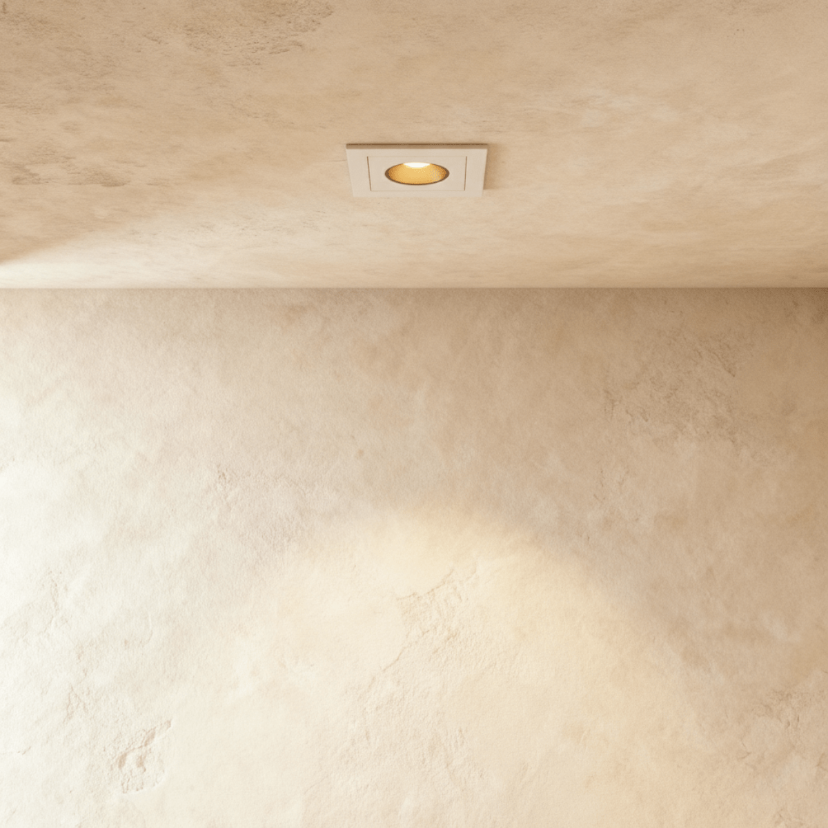 Modern Civor Downlight by Residence Supply, showing a sleek white LED recessed ceiling light fixture.