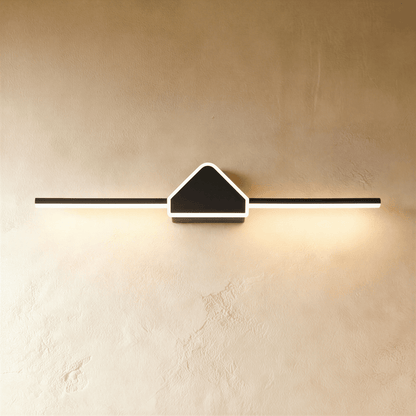 Modern Clytheris Wall Lamp by Residence Supply featuring sleek design and matte black finish for stylish indoor lighting.