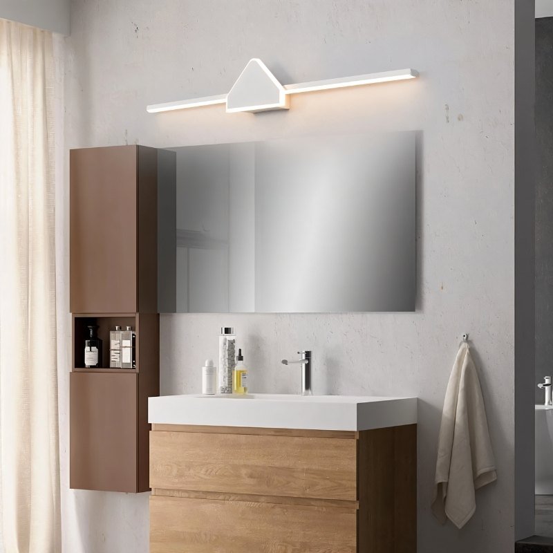Modern Clytheris Wall Lamp by Residence Supply, white bathroom vanity light with sleek design and contemporary style.