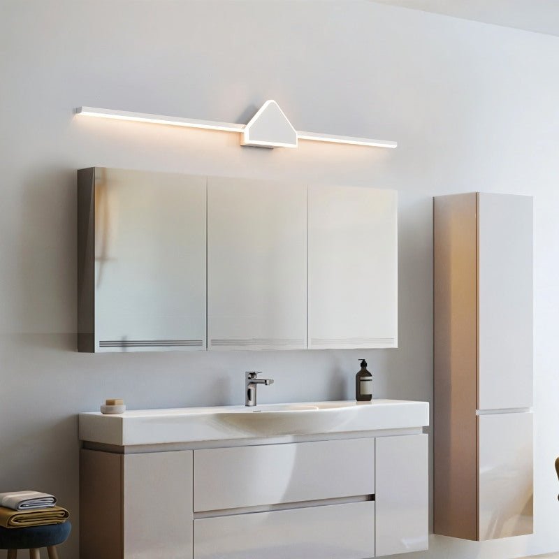 Modern Clytheris Wall Lamp by Residence Supply, white bathroom vanity light fixture with sleek design and soft illumination.