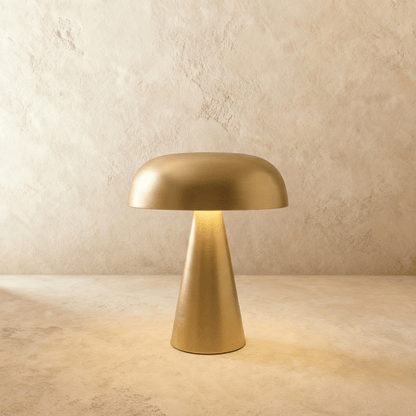 Residence Supply Como table lamp with a sleek ceramic base and fabric shade, perfect for modern home lighting.