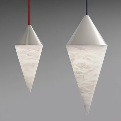 Conus Alabaster Chandelier - Nuvé