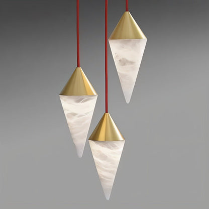 Conus Alabaster Chandelier - Nuvé
