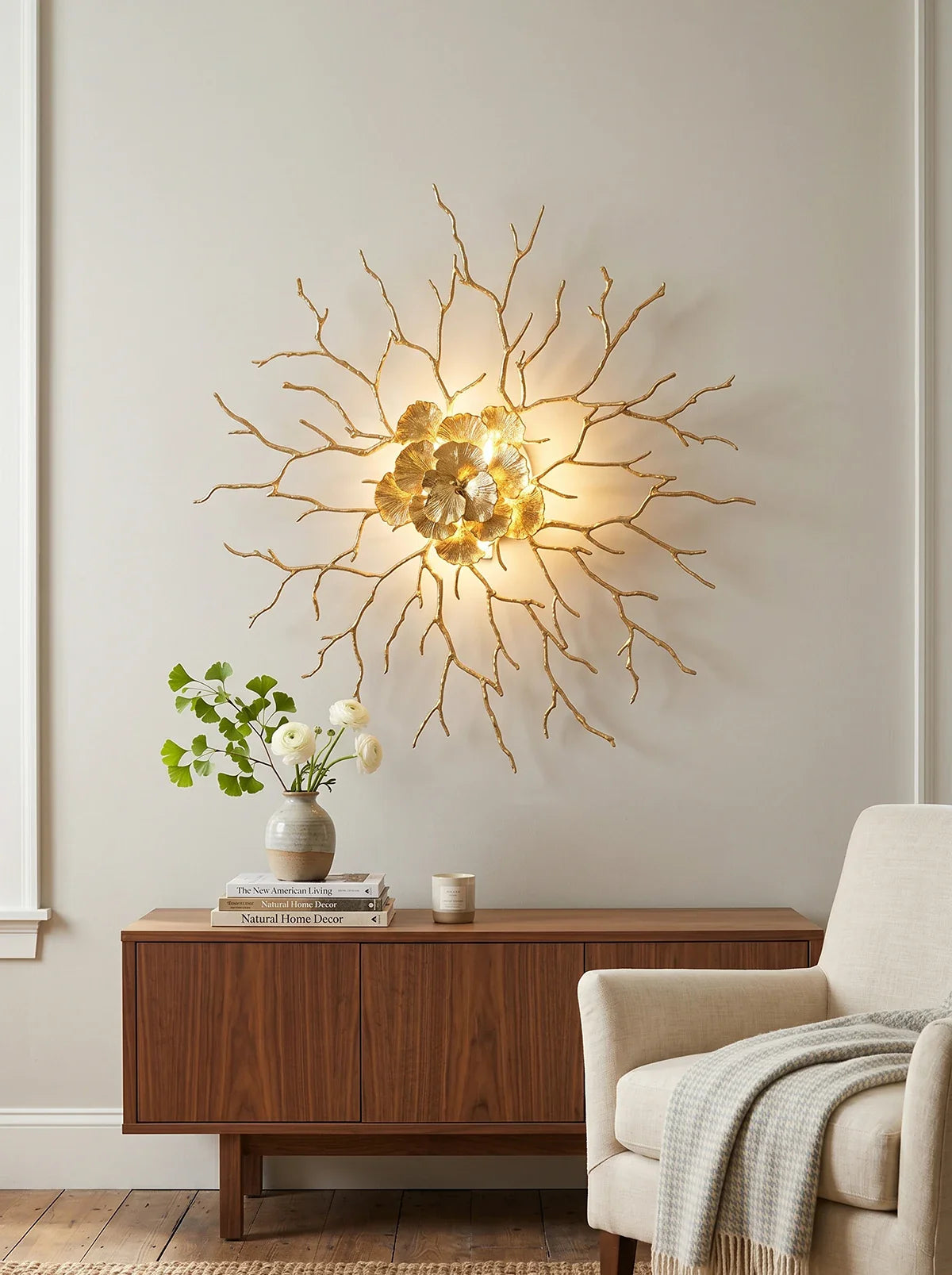 Coral Zoa Eye Wall Lamp