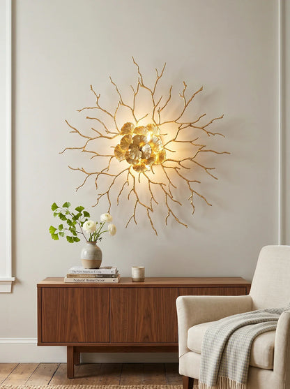 Coral Zoa Eye Wall Lamp