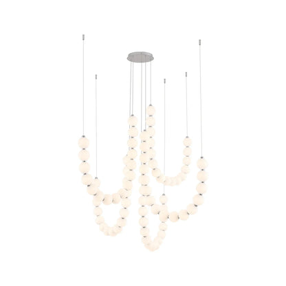 Coralie Draped Pearl Chandelier