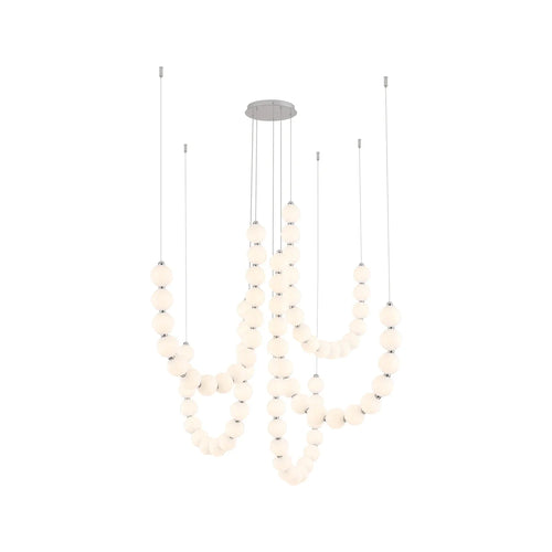 Coralie Draped Pearl Chandelier
