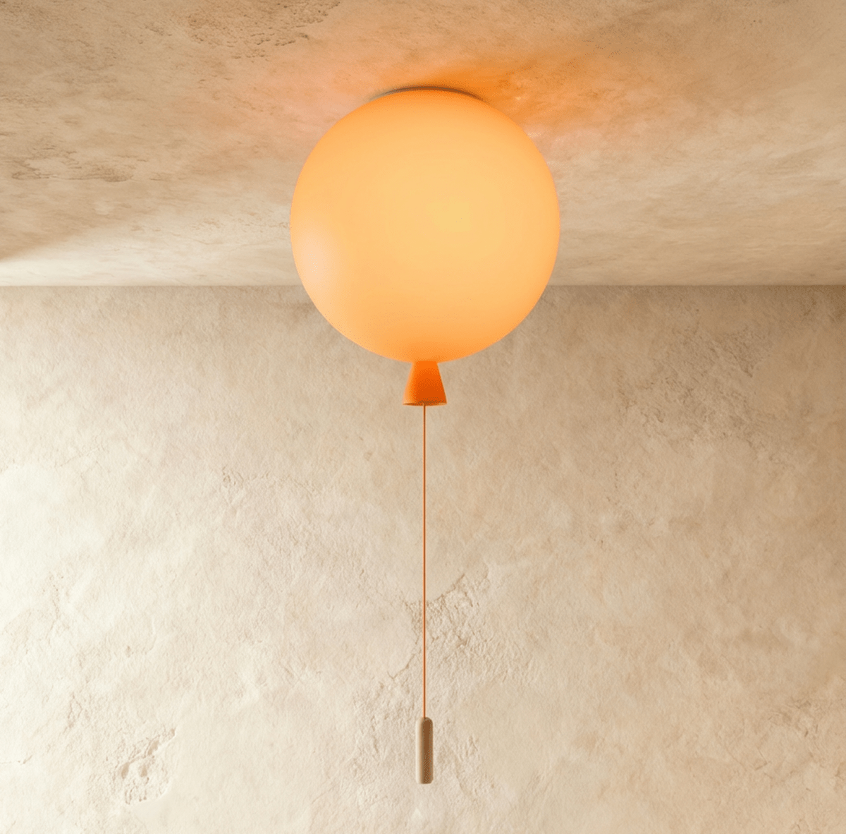 Couleur ceiling light by Residence Supply, modern round flush mount fixture with soft white glow and sleek white finish.
