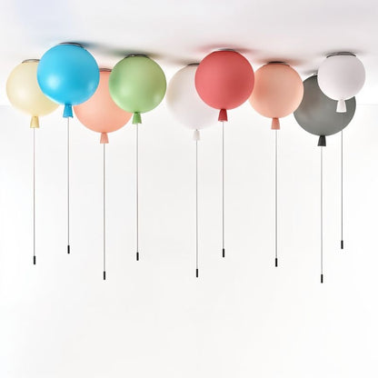 Couleur Ceiling Light by Residence Supply featuring a modern, colorful pendant design with multiple hanging glass shades.
