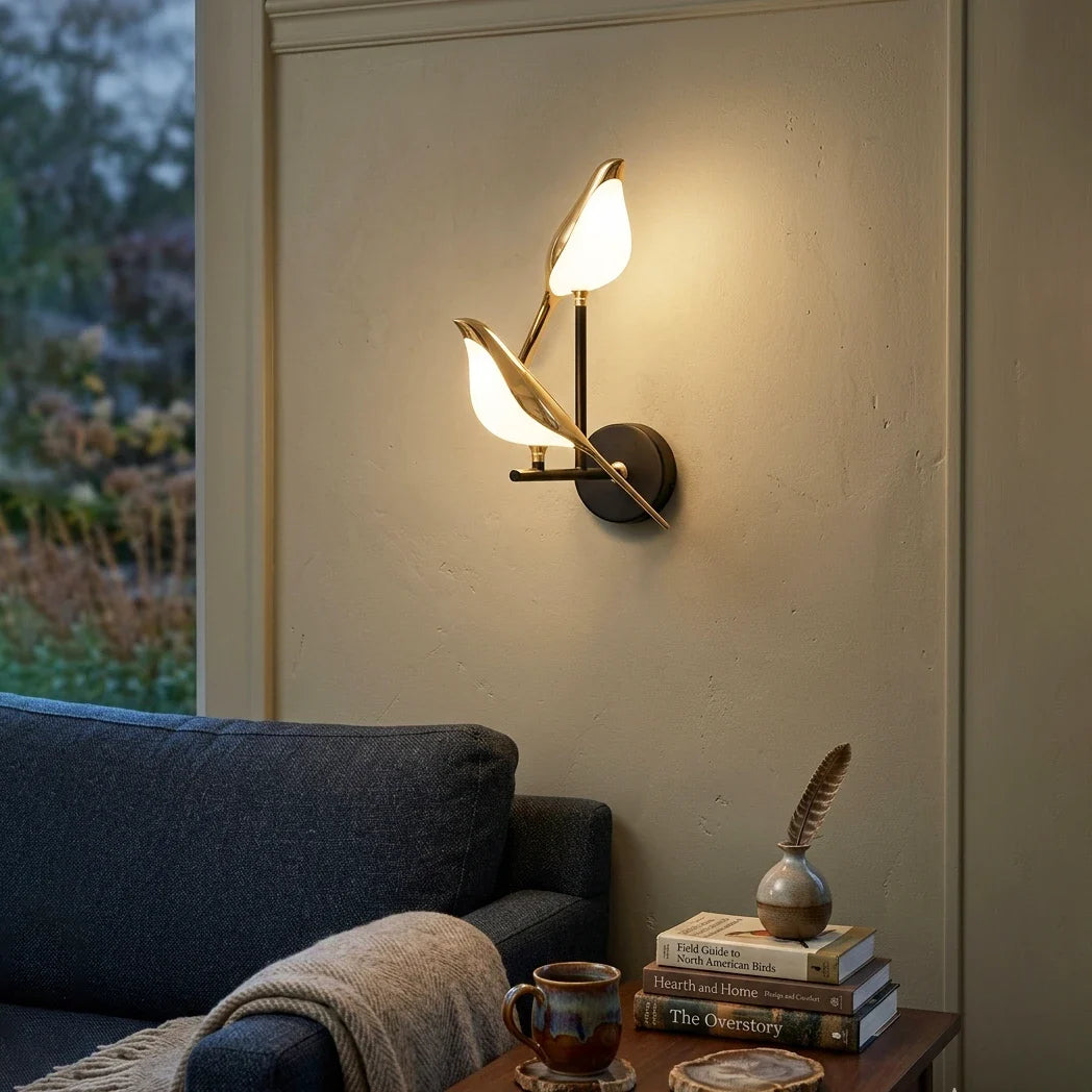 Creative Bird-shaped Wall Lamp