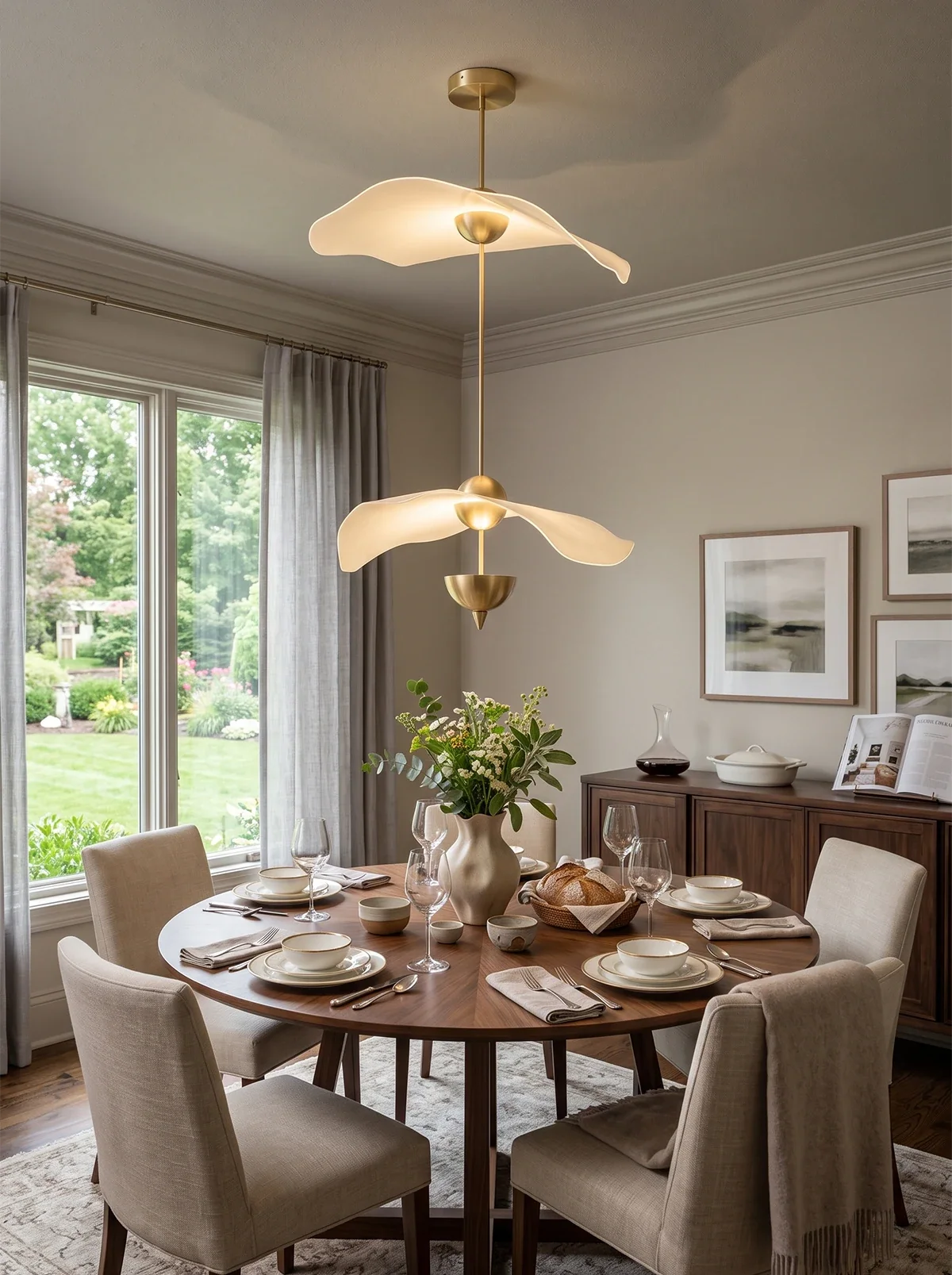 Creative Lotus Pendant Light