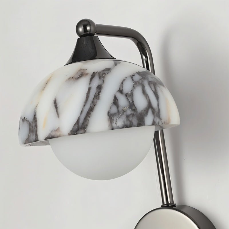 Residence Supply Crickle Wall Lamp showcasing a modern, minimalist design with a sleek metal finish and wall-mounted installation.