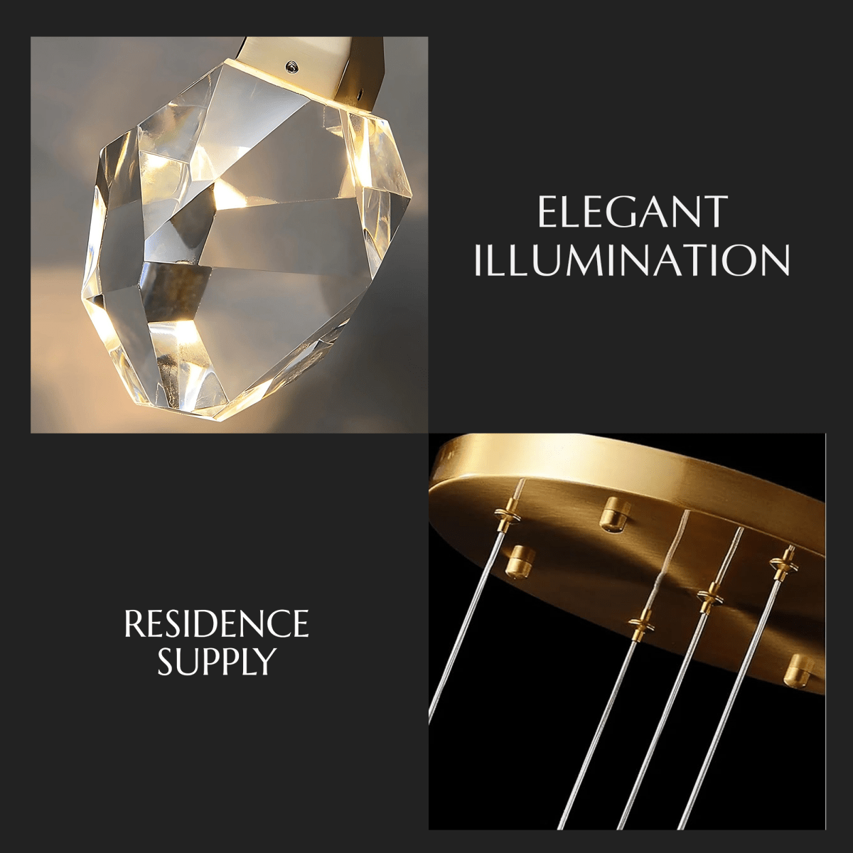 Cristal Chandelier - Nuvé