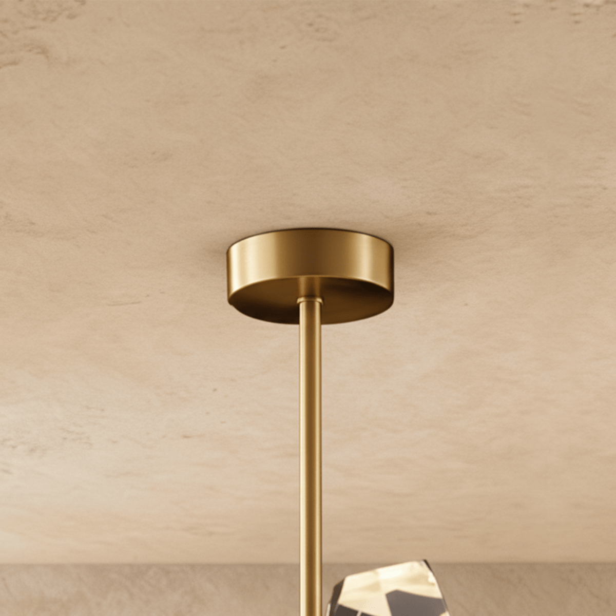 Elegant Residence Supply cristal chandelier with sparkling crystal accents and a classic design hanging from a ceiling fixture.