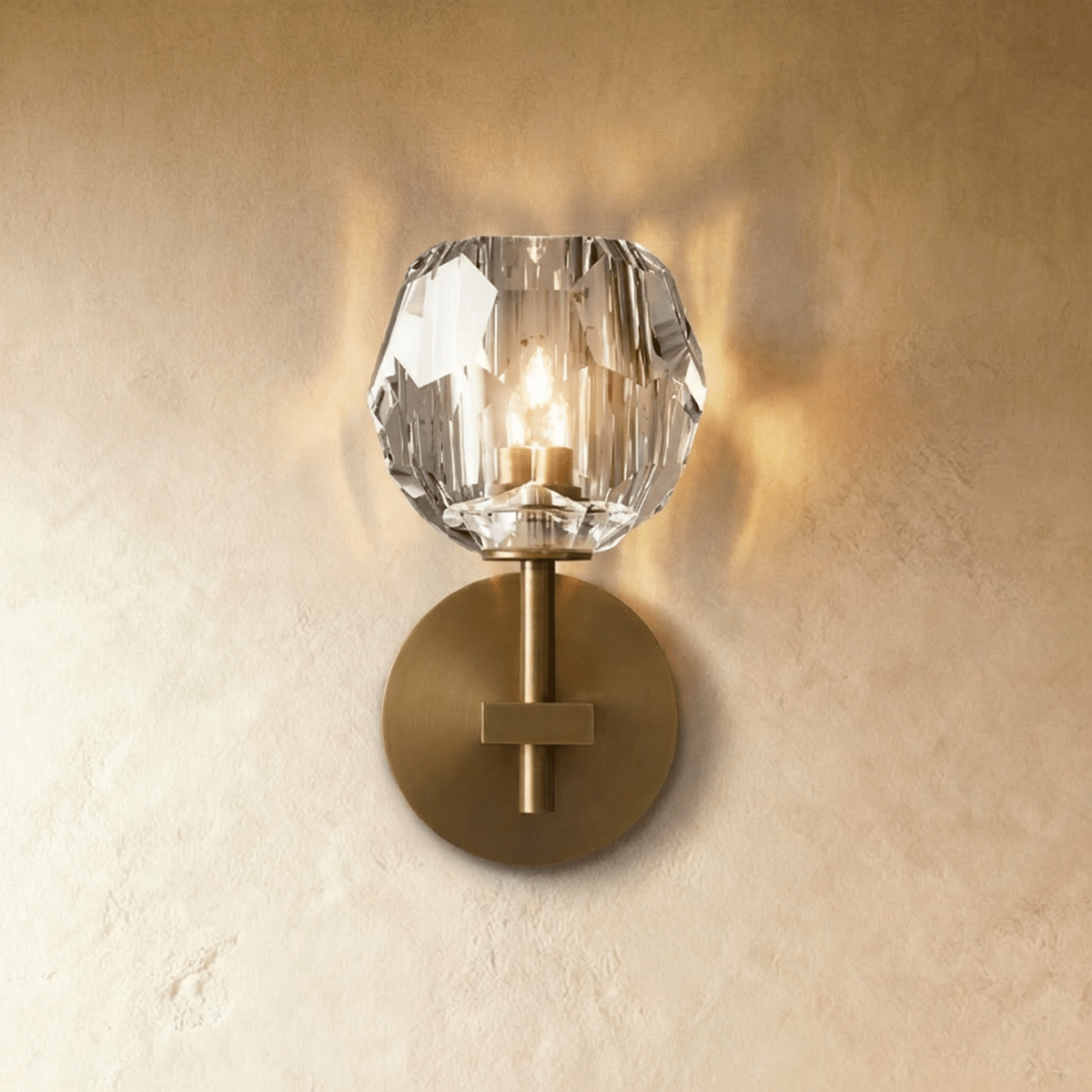 Cristo Wall Lamp by Residence Supply featuring a sleek metal design with a modern, minimalist look for indoor lighting.