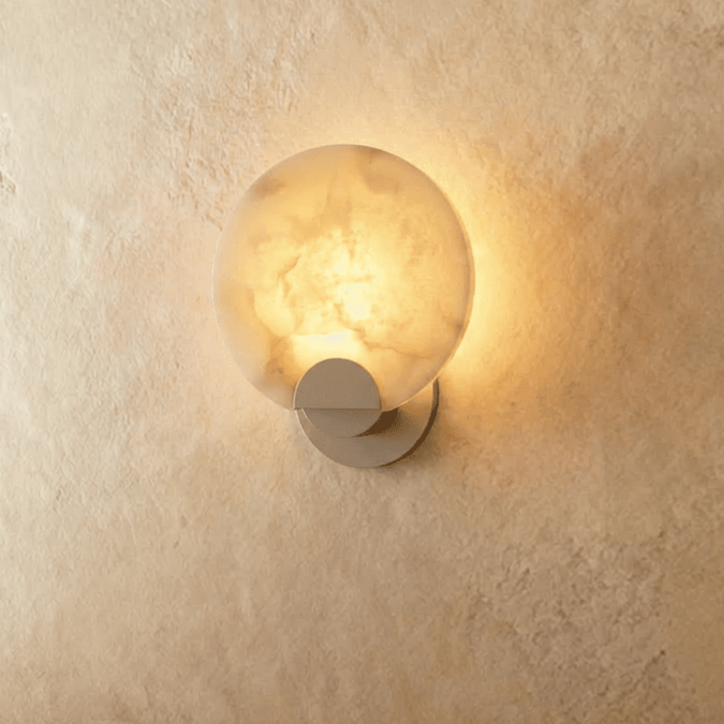 Cruim Alabaster Wall Sconce - Nuvé