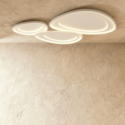 Modern Cruz ceiling light fixture by Residence Supply with sleek metal design and integrated LED lighting.