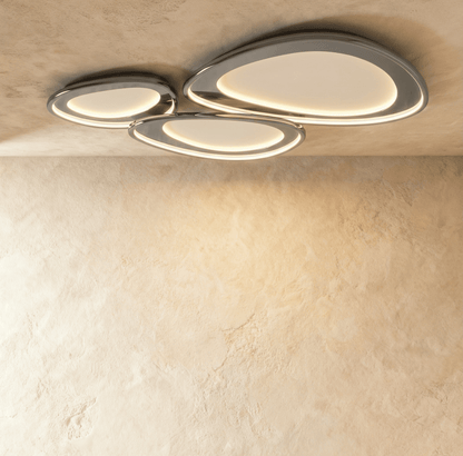 Modern Cruz ceiling light by Residence Supply featuring a sleek design and clear glass shade for stylish illumination.