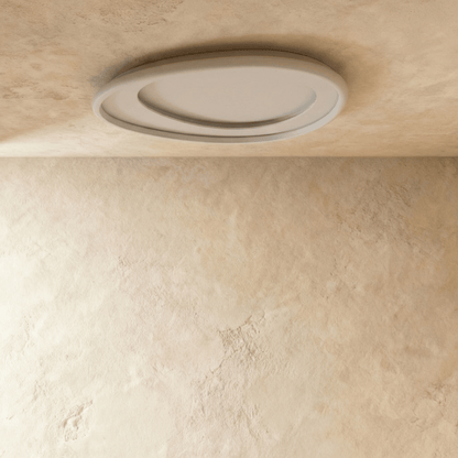 Modern Cruz ceiling light fixture by Residence Supply with a sleek metal finish and clear glass shade, ideal for contemporary interiors.