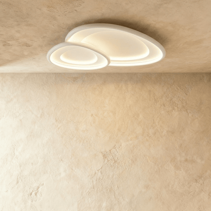 Modern Cruz Ceiling Light by Residence Supply with sleek metal finish and integrated LED lighting, ideal for contemporary living spaces.