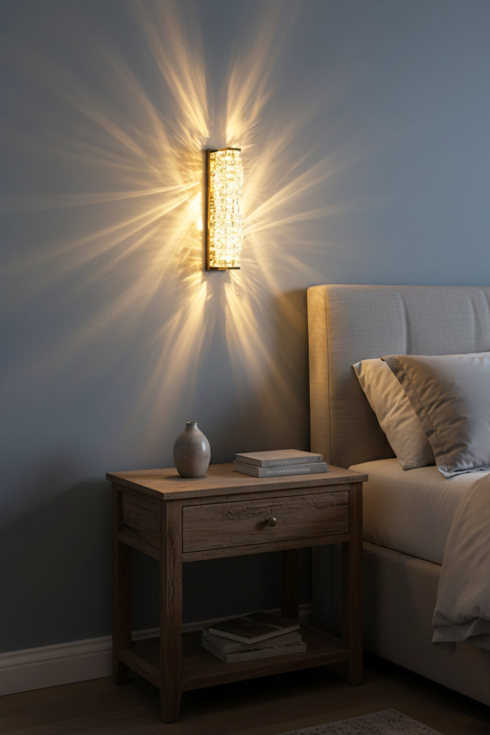 Crystal Laminated Wall Light - Nuvé