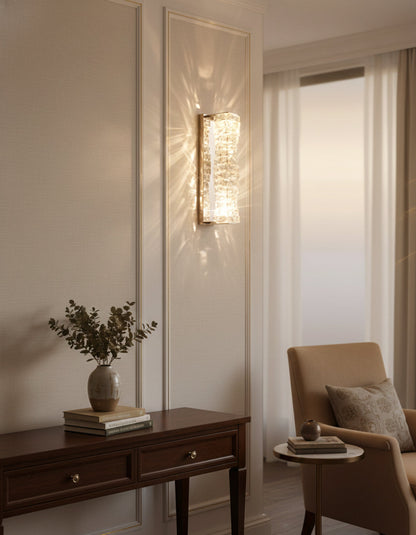 Crystal Laminated Wall Light - Nuvé